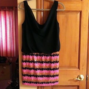 Practically new mini cocktail dress size large